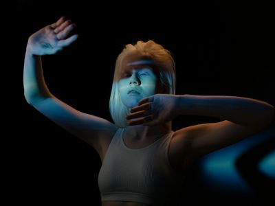 Abstract representation of balance and inner feminine strength.